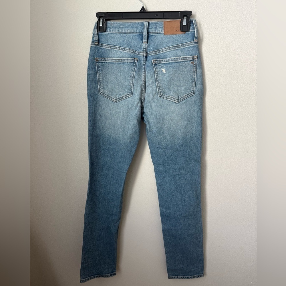 Madewell Distressed Vintage Jean Light Blue size 23 - Picture 4 of 5